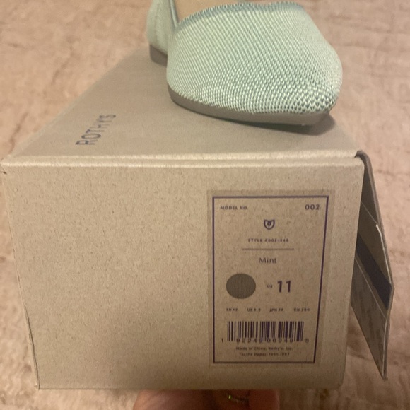 Rothy 11 mint pointed - Picture 2 of 4